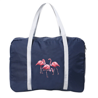 Pagasi reisikott Nailonist kokkupandav Unisex suure mahutavusega pakk Flamingo Print Unisex veekindlad käekotid Reisikotid Dropshipping