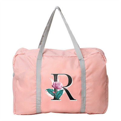 Σειρά whitemarbleI τσάντα ταξιδιού Αδιάβροχη πτυσσόμενη συσκευασία ώμου αποσκευών Nylon casual τσάντες Trend Πακέτα τσαντάκια μεγάλης χωρητικότητας