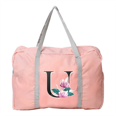 Σειρά whitemarbleI τσάντα ταξιδιού Αδιάβροχη πτυσσόμενη συσκευασία ώμου αποσκευών Nylon casual τσάντες Trend Πακέτα τσαντάκια μεγάλης χωρητικότητας