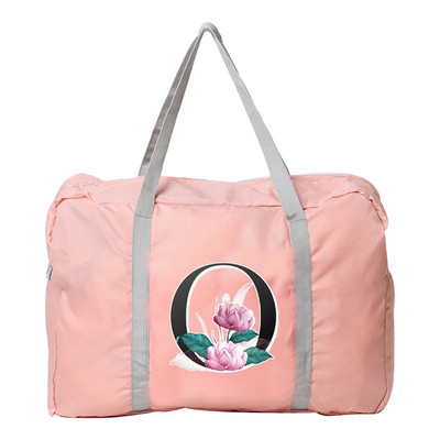 Σειρά whitemarbleI τσάντα ταξιδιού Αδιάβροχη πτυσσόμενη συσκευασία ώμου αποσκευών Nylon casual τσάντες Trend Πακέτα τσαντάκια μεγάλης χωρητικότητας