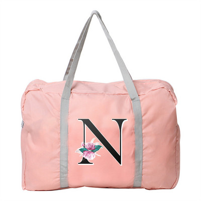 Σειρά whitemarbleI τσάντα ταξιδιού Αδιάβροχη πτυσσόμενη συσκευασία ώμου αποσκευών Nylon casual τσάντες Trend Πακέτα τσαντάκια μεγάλης χωρητικότητας