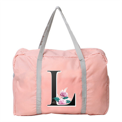 Σειρά whitemarbleI τσάντα ταξιδιού Αδιάβροχη πτυσσόμενη συσκευασία ώμου αποσκευών Nylon casual τσάντες Trend Πακέτα τσαντάκια μεγάλης χωρητικότητας