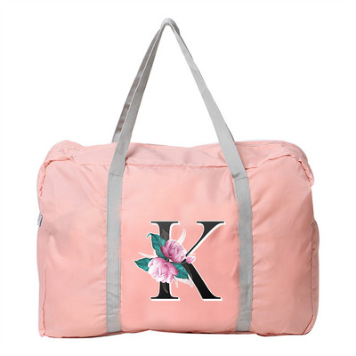 Σειρά whitemarbleI τσάντα ταξιδιού Αδιάβροχη πτυσσόμενη συσκευασία ώμου αποσκευών Nylon casual τσάντες Trend Πακέτα τσαντάκια μεγάλης χωρητικότητας