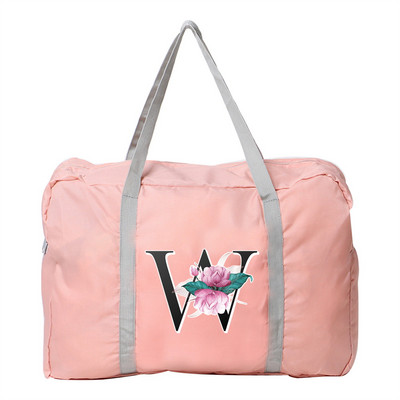 Σειρά whitemarbleI τσάντα ταξιδιού Αδιάβροχη πτυσσόμενη συσκευασία ώμου αποσκευών Nylon casual τσάντες Trend Πακέτα τσαντάκια μεγάλης χωρητικότητας