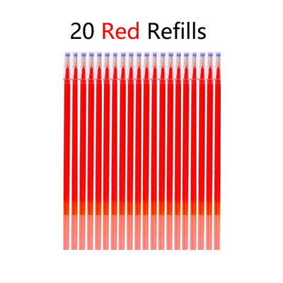 Многоцветно мастило Комплект изтриваеми гел химикалки Пръчка за химикалки 0,5 мм Пълнители Миеща се дръжка Канцеларски материали Училищни офис консумативи за писане