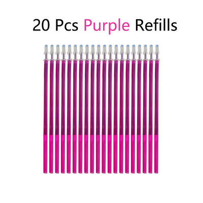 Многоцветно мастило Комплект изтриваеми гел химикалки Пръчка за химикалки 0,5 мм Пълнители Миеща се дръжка Канцеларски материали Училищни офис консумативи за писане