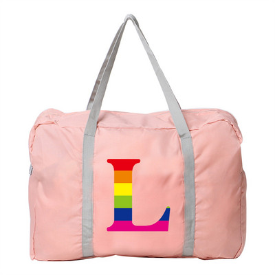 Sulankstomas kelioninis krepšys vandeniui atsparus bagažo vaivorykštės serijos spausdinimo ant pečių paketas nailoninis laisvalaikio rankinė Nauji didelės talpos krepšiai