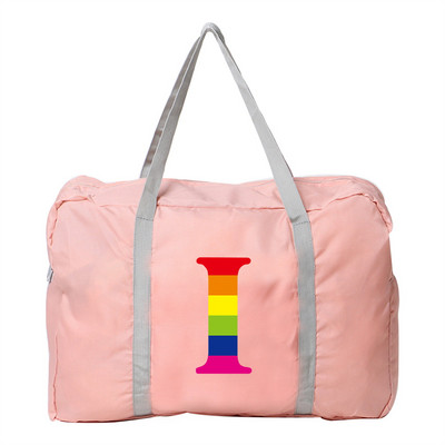 Sulankstomas kelioninis krepšys vandeniui atsparus bagažo vaivorykštės serijos spausdinimo ant pečių paketas nailoninis laisvalaikio rankinė Nauji didelės talpos krepšiai