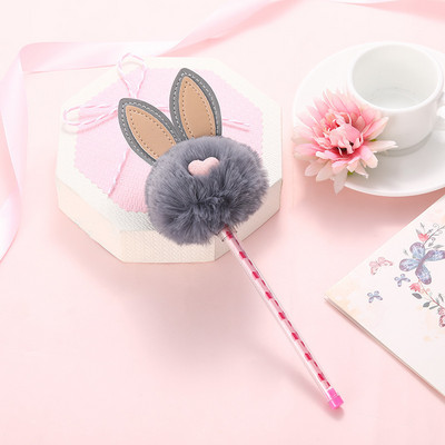 1X Candy Plush Rabbit Gel Pen Rollerball školski uredski pribor