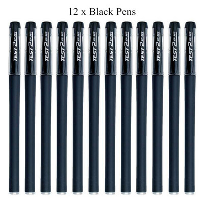 3 gelio rašikliai + 50 papildymų rinkinys 0,38 mm juodos mėlynos raudonos spalvos rašalo rašikliai ploni antgaliai žurnalų rašymas mokyklinių reikmenų raštinės reikmenų didmeninė prekyba