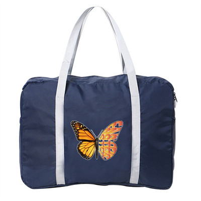 Kelioninis krepšys Moterys Stovyklavietės Nešiojami krepšiai Drugelis Spausdinti Organizatorius Bagažo krepšiai Sulankstomas užtrauktukas Priedai laikymo krepšys Rankinė