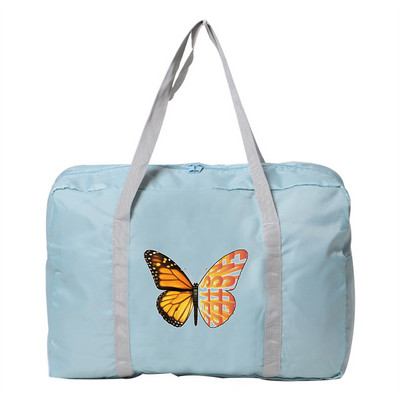 Kelioninis krepšys Moterys Stovyklavietės Nešiojami krepšiai Drugelis Spausdinti Organizatorius Bagažo krepšiai Sulankstomas užtrauktukas Priedai laikymo krepšys Rankinė