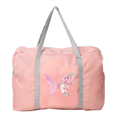 Moteriška rankinė Lauko kelionių organizatorius Priedai Krepšys Drugelis Spausdinti Užtrauktukas Sulankstomas bagažo krepšiai Madingi Unisex Nešiojami krepšiai