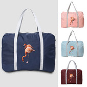 2022. Sklopivi Duffle Pack Ženska torba za putni pribor velikog kapaciteta Organizator za toaletne potrepštine Muška torbica Torbe s flamingo printom