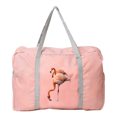 2022. Sklopivi Duffle Pack Ženska torba za putni pribor velikog kapaciteta Organizator za toaletne potrepštine Muška torbica Torbe s flamingo printom