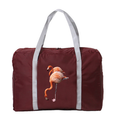 2022. Sklopivi Duffle Pack Ženska torba za putni pribor velikog kapaciteta Organizator za toaletne potrepštine Muška torbica Torbe s flamingo printom