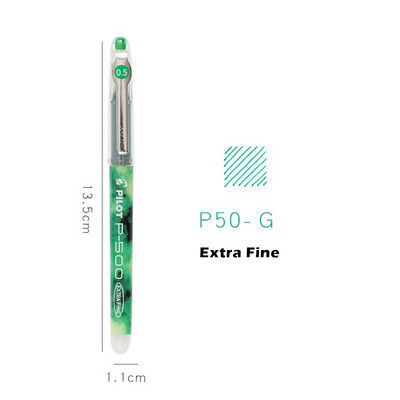Pilot P500 P700 Gel Ink Στυλό Extra Fine Ball Point Στυλό Αδιάβροχο Χρώμα Τύπος Pigment Χαρτικά Σχολικά είδη γραφείου A6017