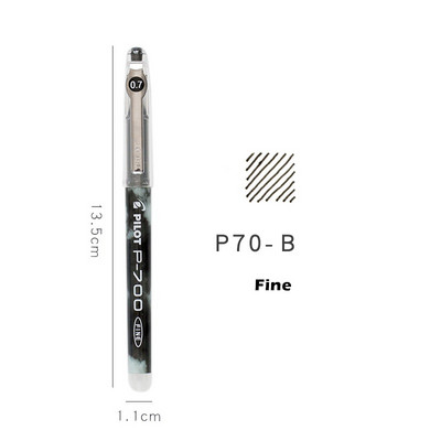 Pilot P500 P700 Gel Ink Στυλό Extra Fine Ball Point Στυλό Αδιάβροχο Χρώμα Τύπος Pigment Χαρτικά Σχολικά είδη γραφείου A6017