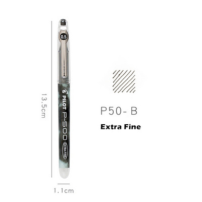 Pilot P500 P700 Gel Ink Στυλό Extra Fine Ball Point Στυλό Αδιάβροχο Χρώμα Τύπος Pigment Χαρτικά Σχολικά είδη γραφείου A6017