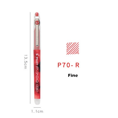 Pilot P500 P700 Gel Ink Στυλό Extra Fine Ball Point Στυλό Αδιάβροχο Χρώμα Τύπος Pigment Χαρτικά Σχολικά είδη γραφείου A6017