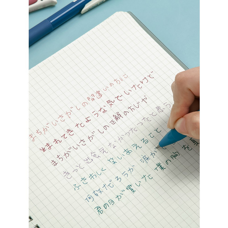 4 vnt Vintage Color gradiento rašiklių rinkinys, greitai džiūstantis gelio rašalo rašiklis ir fluorescencinis paryškinimo žymeklis piešimo dažų biuro mokykla A6458