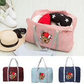 Moterų kelionių rankinės Tvarkyklės Didelės talpos bagažo saugojimo krepšiai Nauji vandeniui atsparūs priedai Krepšys su užtrauktuku nešiojamasis maišelis šunų serija