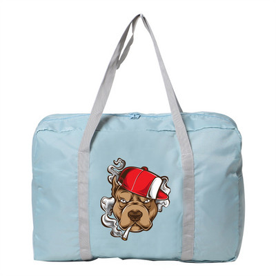 Moterų kelionių rankinės Tvarkyklės Didelės talpos bagažo saugojimo krepšiai Nauji vandeniui atsparūs priedai Krepšys su užtrauktuku nešiojamasis maišelis šunų serija