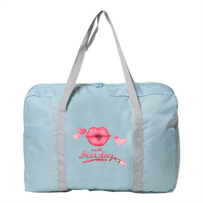 Unisex sulankstomi kelioniniai aksesuarai Krepšiai Moteriški Stovyklavietės Bagažo saugojimo Krepšys Vyrams Nešiojama Užtrauktuku Duffle Pack Mouth Series rankinė