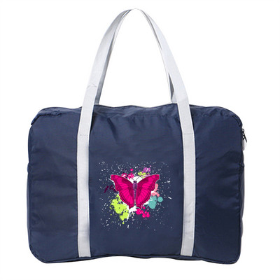 Reisitarvikute kott Kokkupandav käekott Unisex välistingimustes, suure mahutavusega Duffle Pack Flamingo seeria kandekotid Veekindel korraldaja