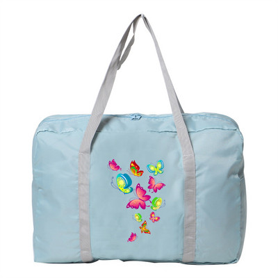Madingas Unisex kelioninis krepšys Lauko stovyklavimo organizatorius Rankinė Butterfly Print Series Bagažo krepšiai Sulankstomas užtrauktukas Priedai Krepšys