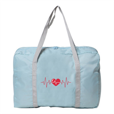 Kelioninis krepšys Organizatorius Rankinė Moteriška Lauko Kempingas Didelės talpos Bagažo krepšiai Love Print Series Sulankstomas užtrauktukas Priedai Krepšys