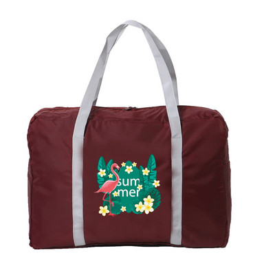 Moterų kelionių rankinės Organizatorius Lauko stovyklavimas Didelės talpos bagažo saugykla Priedai Krepšys Flamingo Spausdinti Sulankstomi krepšiai