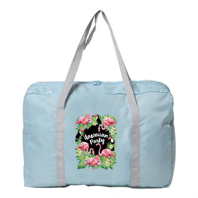 Unisex Lauko Didelės talpos Duffle Pack Drabužių Tvarkyklės Sulankstoma rankinė Flamingo Rašto Nešiojami Krepšiai Kelioniniai Aksesuarai Krepšys