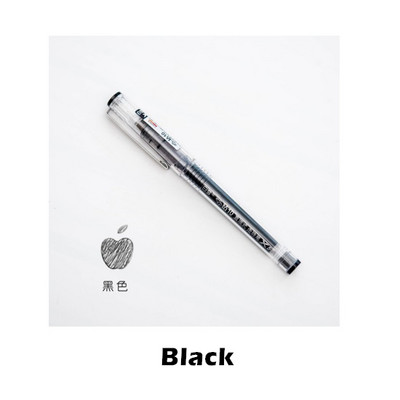 1 vnt Deimantinis permatomas rašalinis rašiklis be skystos spalvos 0,5 mm tušinukai, skirti rašyti parašų piešimui mokykliniai reikmenys A6002