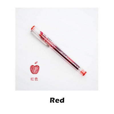 1 vnt Deimantinis permatomas rašalinis rašiklis be skystos spalvos 0,5 mm tušinukai, skirti rašyti parašų piešimui mokykliniai reikmenys A6002