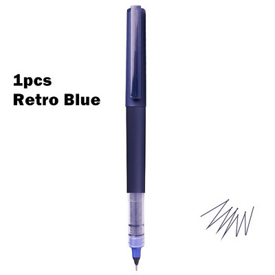 Retro spalvos gelio rašiklio rinkinys 0,5 mm rutuliniai greitai džiūstantys rutuliniai rašikliai, skirti piešti žurnalą Biuro mokykla A6231