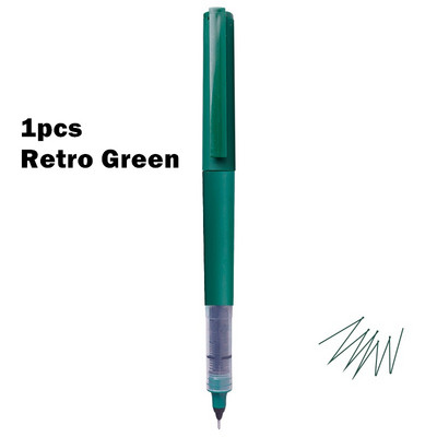 Retro spalvos gelio rašiklio rinkinys 0,5 mm rutuliniai greitai džiūstantys rutuliniai rašikliai, skirti piešti žurnalą Biuro mokykla A6231