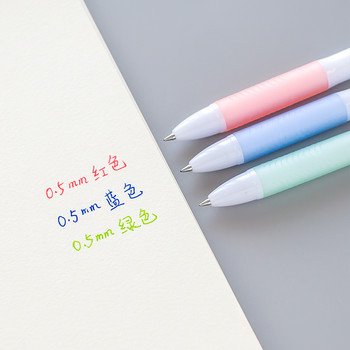 6 τμχ Σετ στυλό μελάνι Quick Dry Color Gel Τύπος κλικ 0,5mm Στυλό γραφής Μαρκαδόρος γραφής Γραφείο School A6456