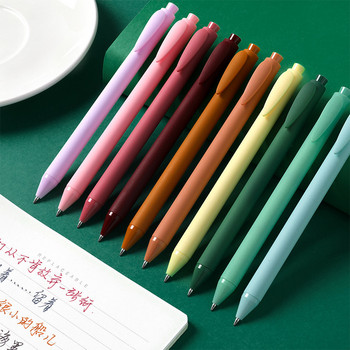5 бр. Комплект ретро цветни гел химикалки Phoenix Series Multi Candy Morandi Ink 0,5 mm Топка за ежедневно писане, рисуване, подарък за училище A6936