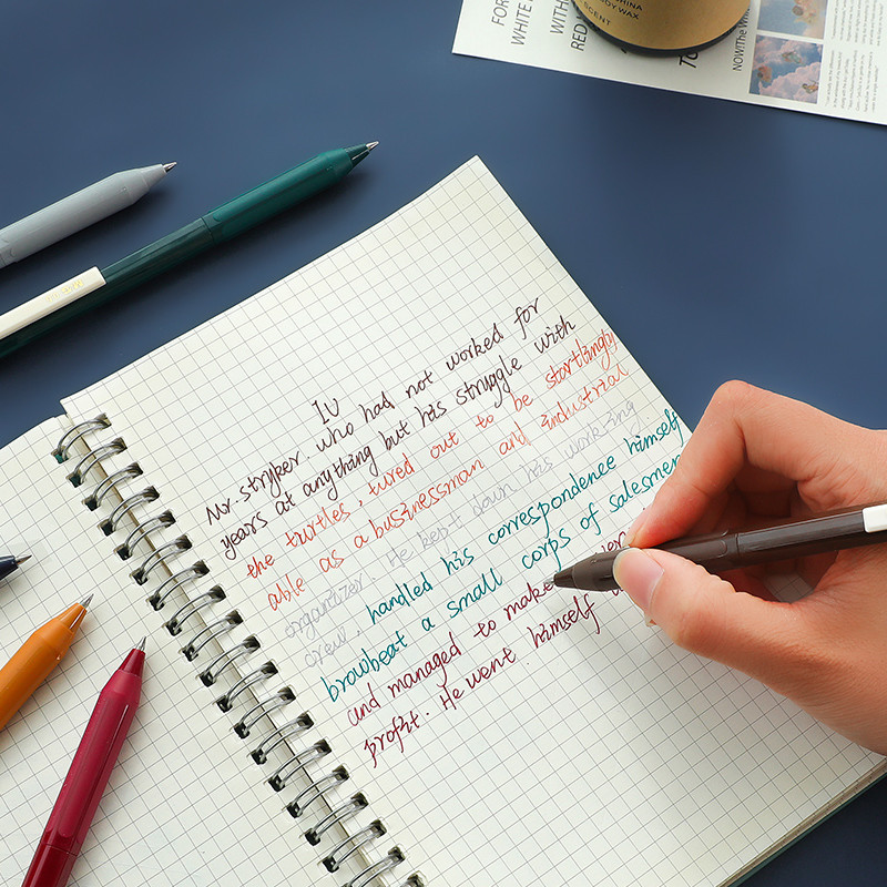 6 komada Nacionalne gel olovke u boji Set brzosušećih retro boja 0,5 mm Roler hemijska olovka Marker za pisanje Školski dnevnik A6603