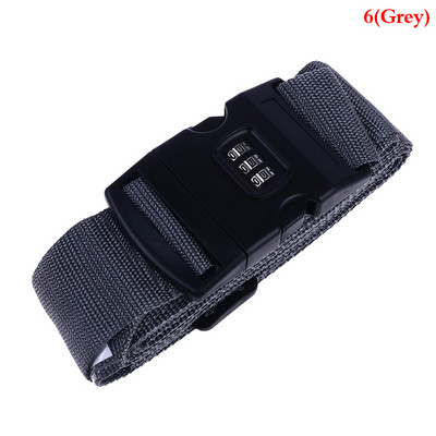 4,2 m nailonist 3-kohaline paroolilukuga pagasirihm ristvöö pakend Reguleeritav reisikohver, pandlaga rihm pagasirihmad