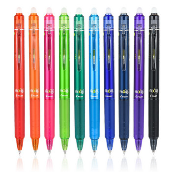 1 бр. Pilot Frixion Ball Gel Ink Pen Knock Retractable Erasable Color Extra Fine 0.5mm Ballpoint 23EF Office School A7221