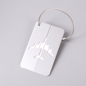 Csomagok és táskák Utazási kiegészítők 2019 Divat Aranyos Újdonság Gumi Funky Alumínium címkeszíjak Bőrönd Csomagcímke Drop Szállítás