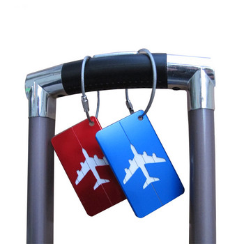 Багаж и чанти Аксесоари за пътуване 2019 Мода Сладки новости Гумени фънки алуминиеви ремъци за етикети Куфар Етикет за багаж Drop Shipping