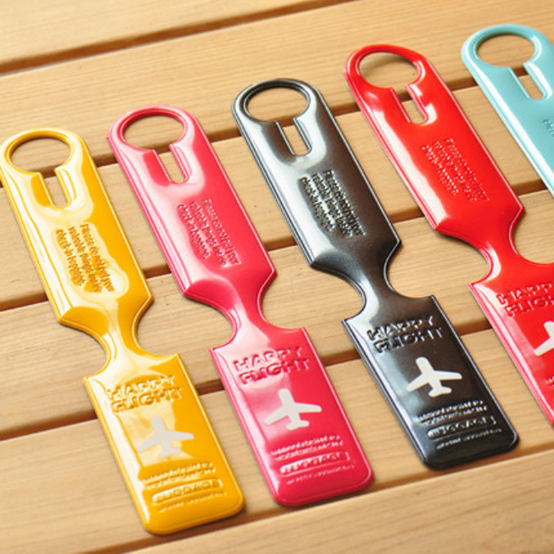 Κάλυμμα ετικέτας αποσκευών ταξιδιού Δημιουργικά αξεσουάρ Βαλίτσα Ταυτότητα Αποσκευών Κάτοχος ετικέτας Επιστολή Ετικέτες επιβίβασης αποσκευών Φορητή ετικέτα