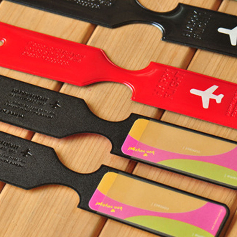 Κάλυμμα ετικέτας αποσκευών ταξιδιού Δημιουργικά αξεσουάρ Βαλίτσα Ταυτότητα Αποσκευών Κάτοχος ετικέτας Επιστολή Ετικέτες επιβίβασης αποσκευών Φορητή ετικέτα