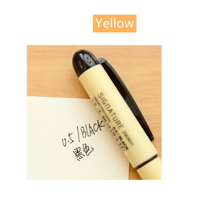 1 vnt Signature gelio rašalo rašiklio rinkinys 0,5 mm rutulinis juodas raudonas mėlynas rašymo biuro verslo mokyklos reikmenims A6850