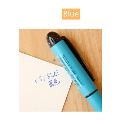 1 vnt Signature gelio rašalo rašiklio rinkinys 0,5 mm rutulinis juodas raudonas mėlynas rašymo biuro verslo mokyklos reikmenims A6850