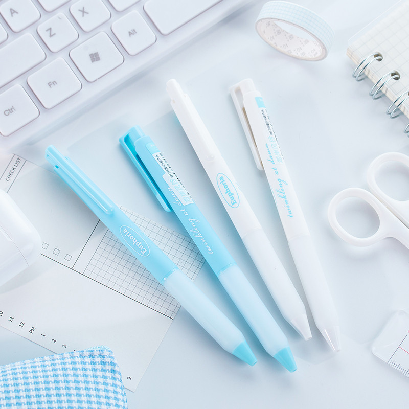 Set 2kom Euphoria gel olovke Fresh Sea Blue dizajn 0,5mm kemijska olovka crne boje za pisanje A7487