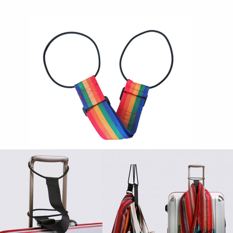 Elastne köisrihm Reisimine Nailonist kaasaskantav pagasirihm Kohvri pakkimine Fikseeritud rihm Reguleeritav reisipael Reisitarvikud